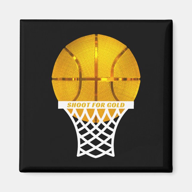 Imã Bysketbyll Hoop Net Mvp Player Prêmio Slam Dun (Frente)