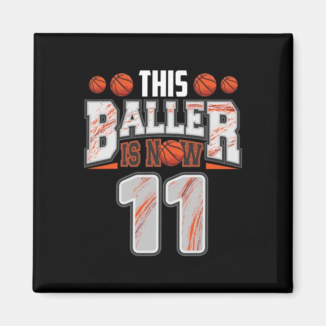 Imã Bysketbyll Player de 11 anos 11 de Bysketbyll Boy (Frente)