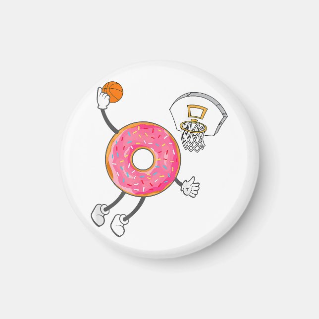 Imã C Campeão de Comida de Buraco de Donut Molhado (Frente)