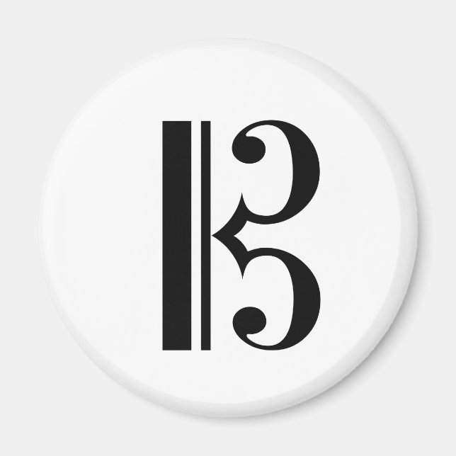 Imã C-Clef Magnet (Frente)