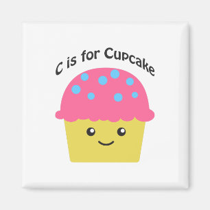 Imã C é de Cupcake