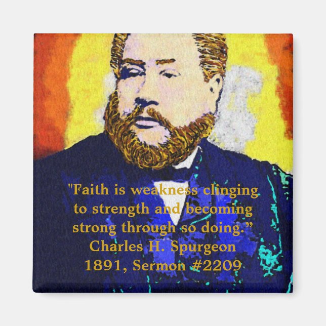 Imã C.H. Spurgeon Metropolitan Magnet (Frente)