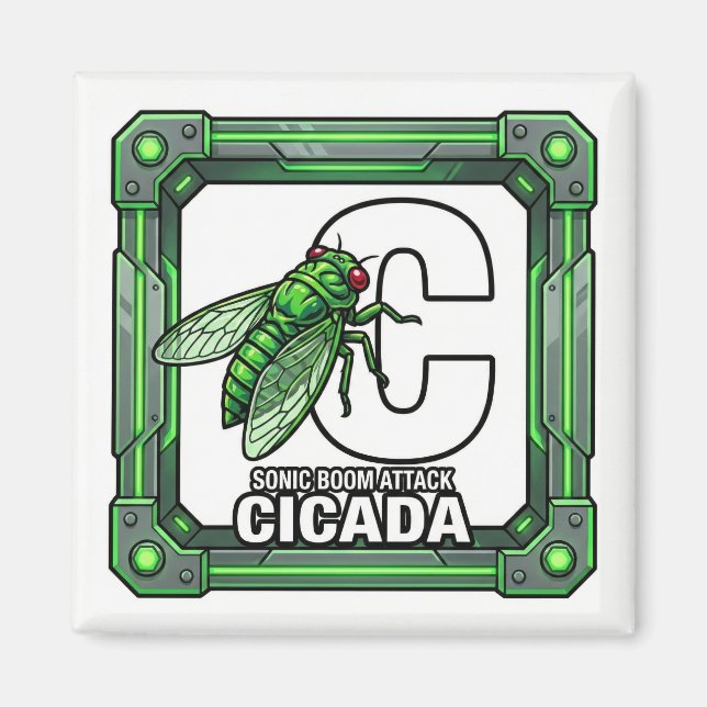 Imã C is for Cicada – GTA Style ABC Learning (Frente)