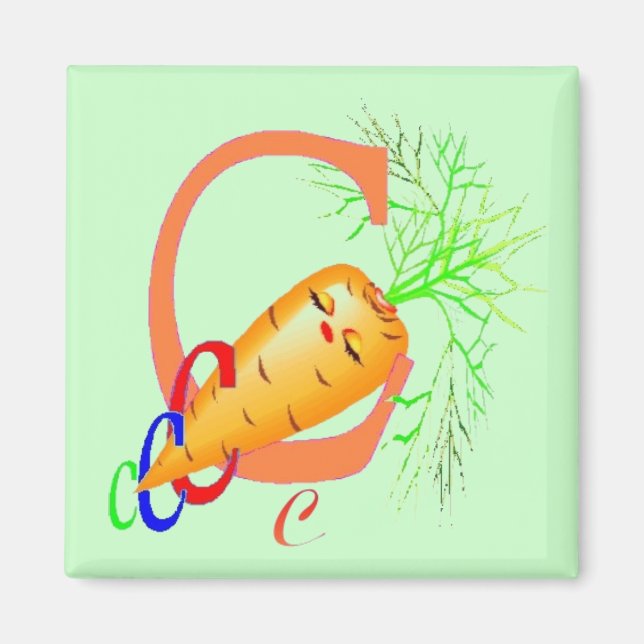 Imã C - Magneta alfabética (Frente)