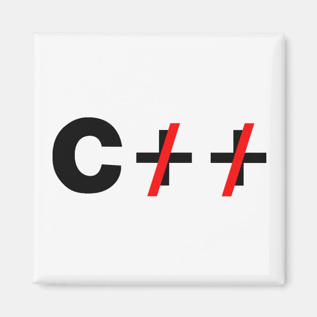 Imã C, não C++ (Frente)