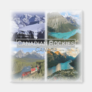 Imã CA0027 America, Canada, Canadian Rockies, Fridge