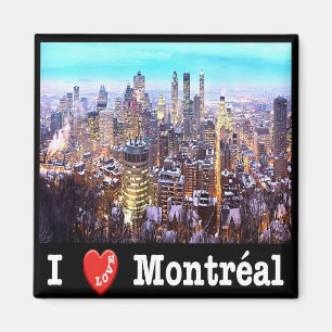 Imã CA - Canadá - Montreal - I Love