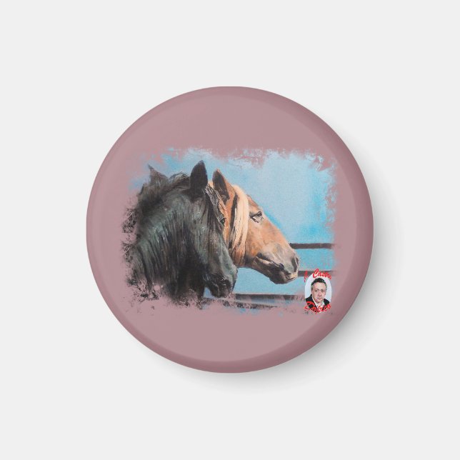 Imã Caballos/Cabalos/Cavalos (Frente)