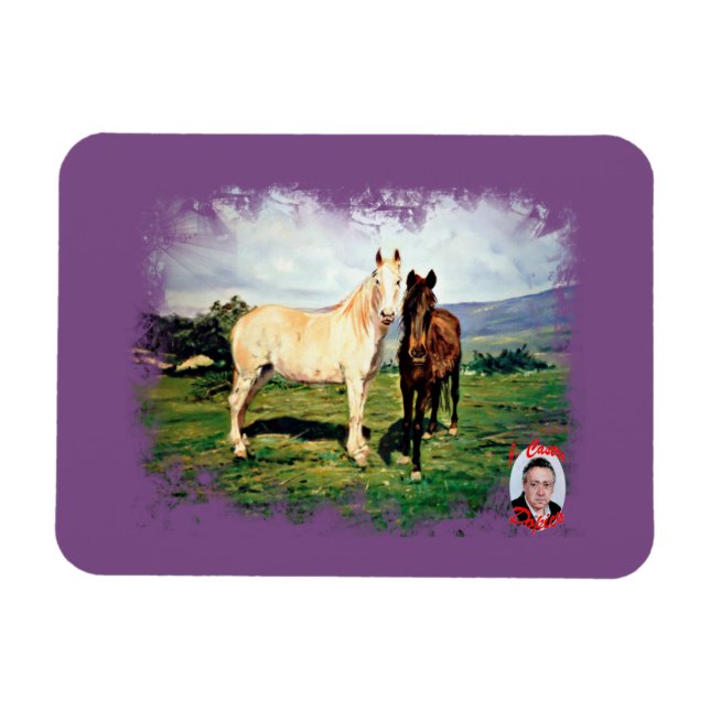 Ímã Caballos/Cabalos/Cavalos (Horizontal)