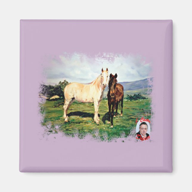 Imã Caballos/Cabalos/Cavalos (Frente)