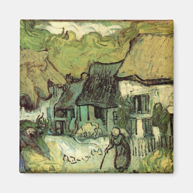 Imã Cabanas de Colmo em Jorgus por Vincent van Gogh (Frente)