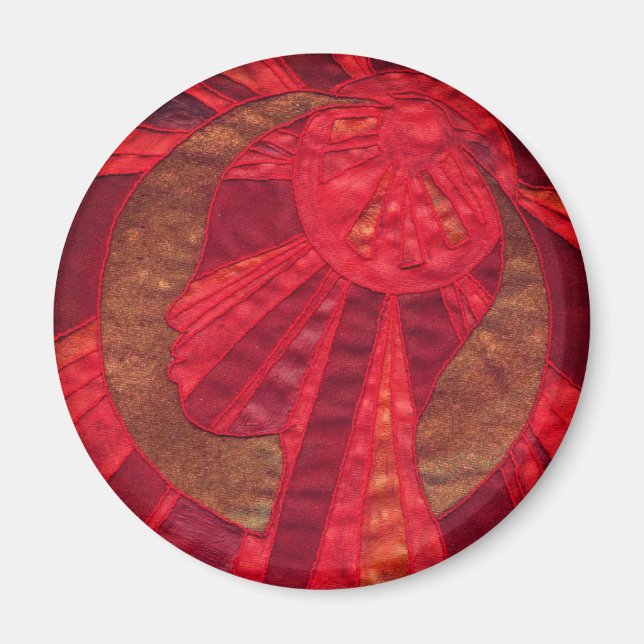 Imã Cabeça africana (Frente)