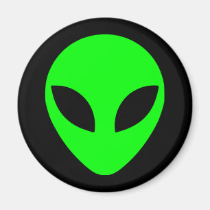 Imã Cabeça de Alienígena Verde