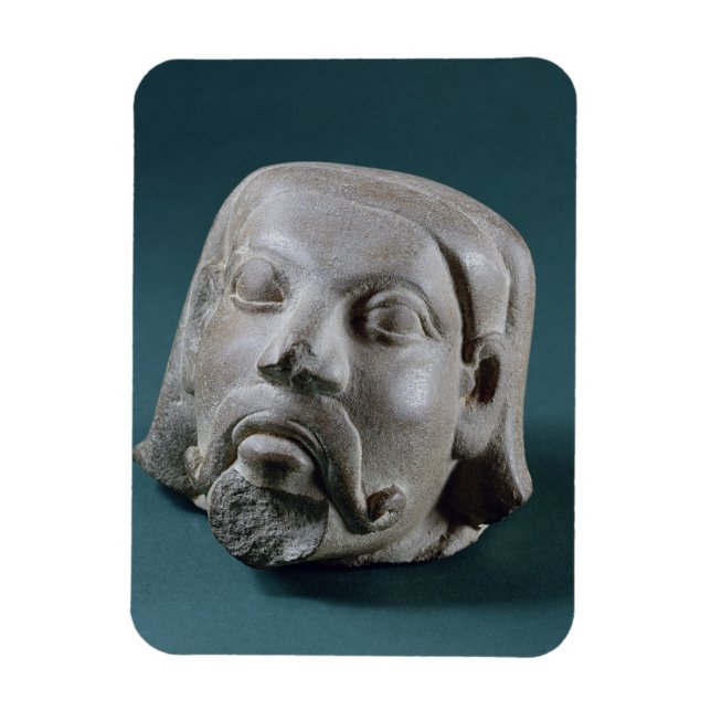 Ímã Cabeça de arenito de um estrangeiro, Sarnath, 3º (Vertical)