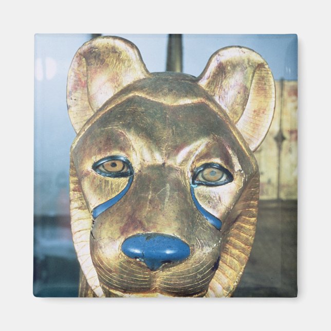 Imã Cabeça de cama funerária em forma de leão (Frente)