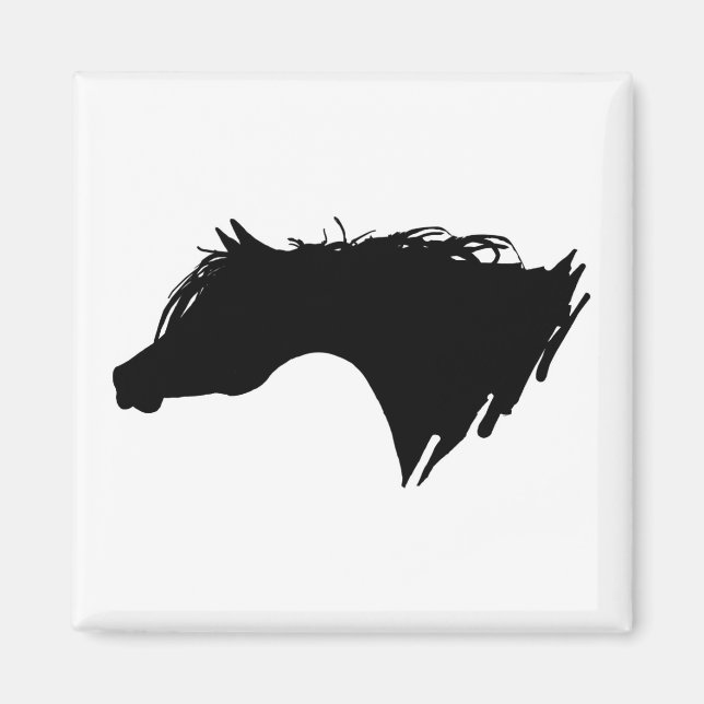 Imã Cabeça de Cavalo Árabe (Frente)