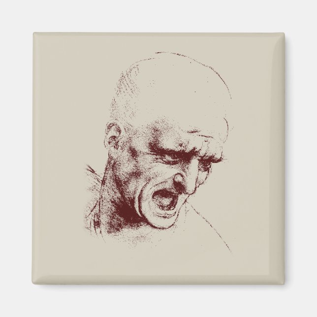 Imã cabeça de sujeira (Frente)