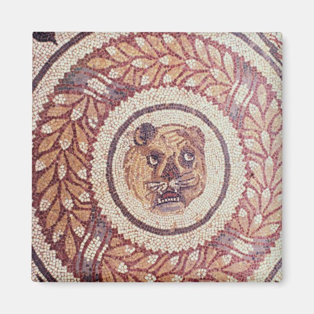 Imã Cabeça de Tiger, mosaico romano, início do século  (Frente)