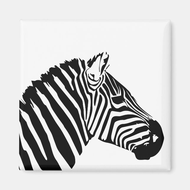 Imã Cabeça de zebra (Frente)
