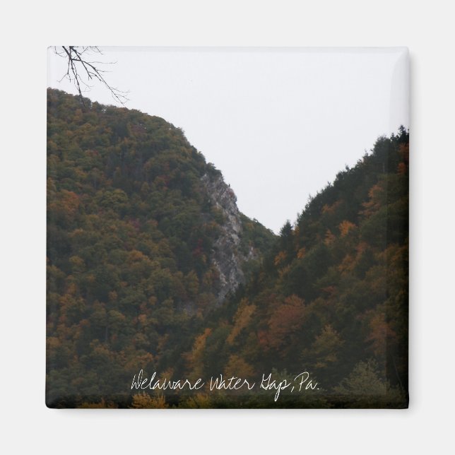 Imã cabeça índia, Delaware Gap Água, Pa. (Frente)