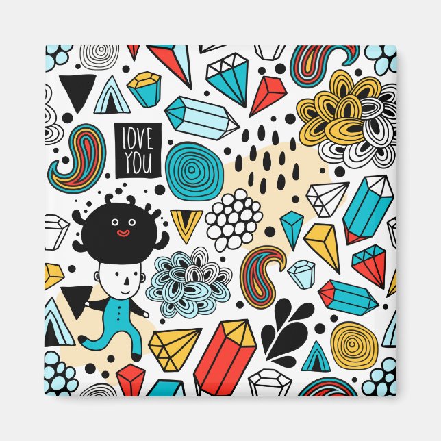 Imã Cabeça louca (Frente)