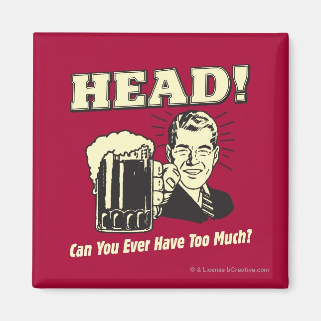 Imã Cabeça: Você Pode Ter Muito? (Frente)