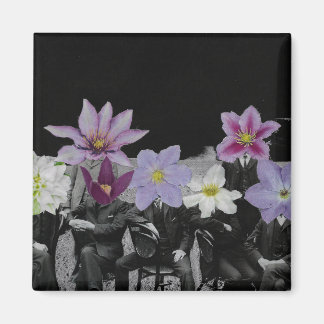 Imã Cabeças de Flor no Espaço - Magnet