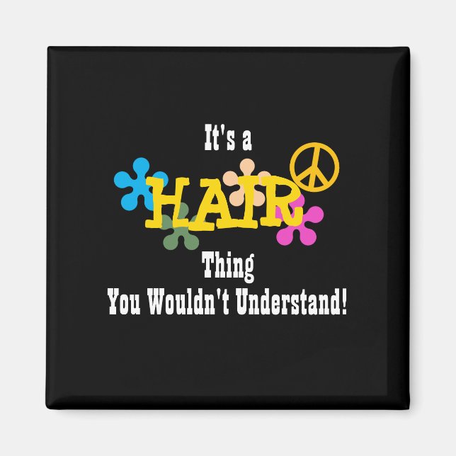 Imã Cabelo Magnético (Frente)