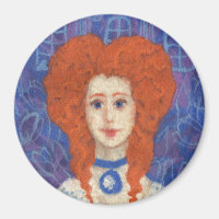 Cabelo Vermelho, garota gengibre fibra rococó lara