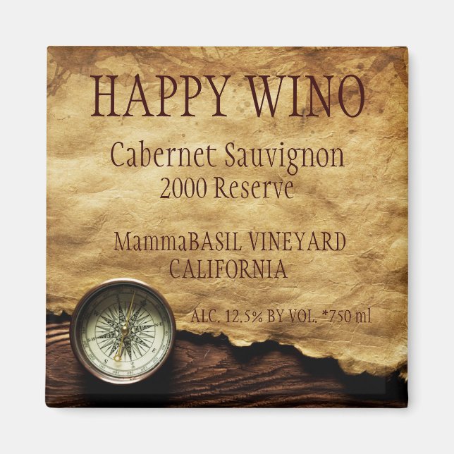Imã Cabernet Sauvignon Magnet! (Frente)