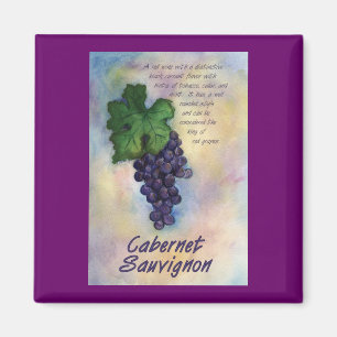 Imã Cabernet Sauvignon Wine Magnet