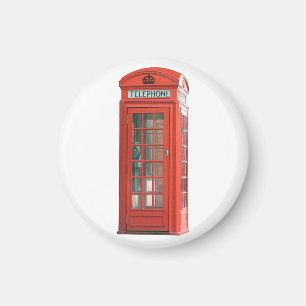 Imã Cabine de telefone vermelha