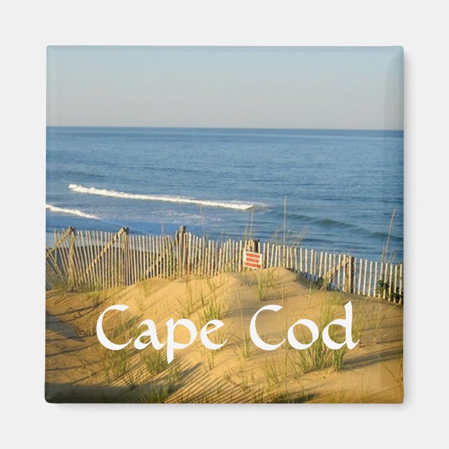 Imã Cabo Cod Massachusetts Heaven On Earth Magnet (Frente)