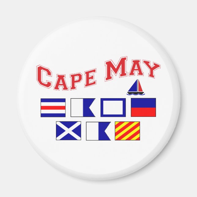 Imã Cabo May, NJ (Frente)