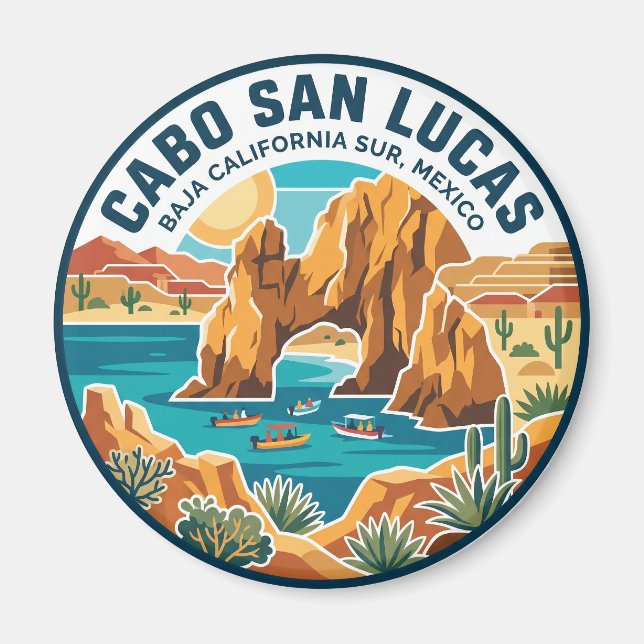 Imã Cabo San Lucas El Arco México (Frente)