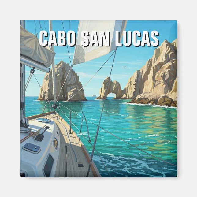 Imã Cabo San Lucas Mexico El Arco Viagem (Frente)