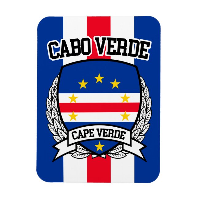 Ímã Cabo Verde (Vertical)