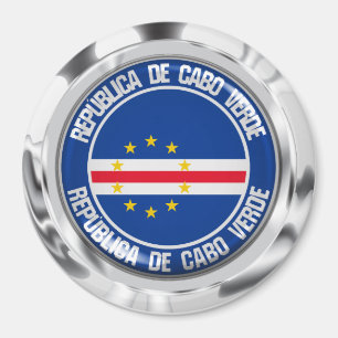 Imã Cabo Verde Round Emblem
