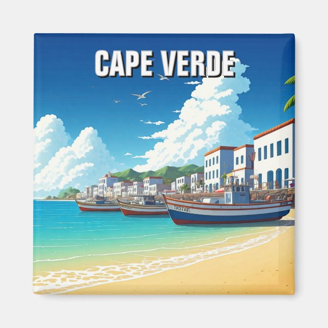 Imã Cabo Verde Viagem (Frente)