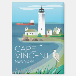 Imã Cabo Vincent, Magnet Refrigeradora de Nova York