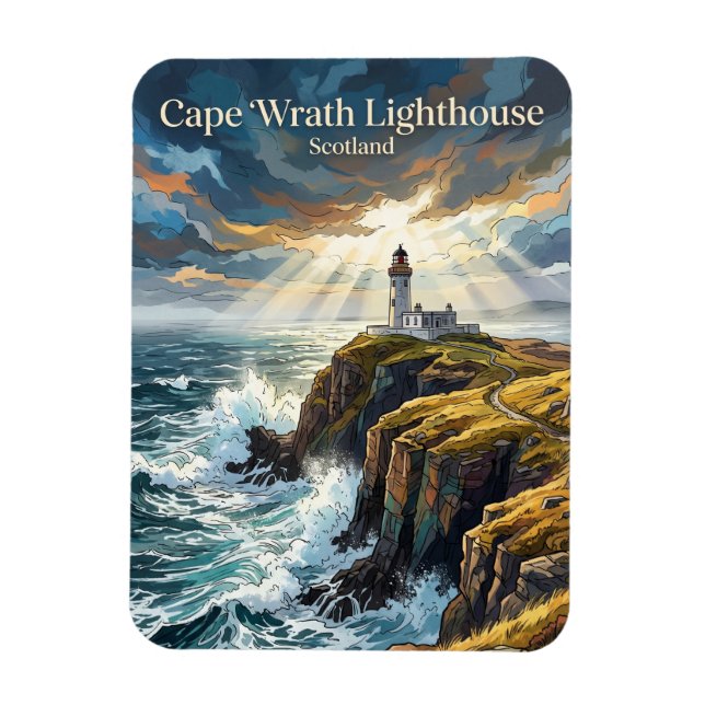 Ímã Cabo Wrath Escócia (Vertical)