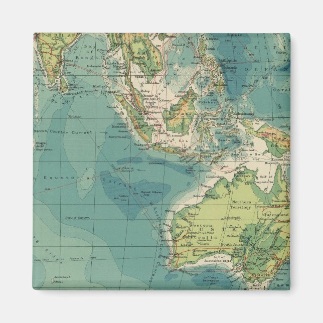 Imã Cabos do Oceano Índico, estações sem fio (Frente)