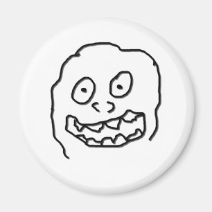 Imã Cabra de Doodle 0003 preto e branco