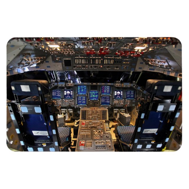Ímã Cabrine de voo do NASA Space Shuttle Endeavour (Horizontal)
