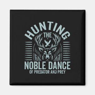 Imã Caça À Nobre Dança De Predador E Preso Hunti