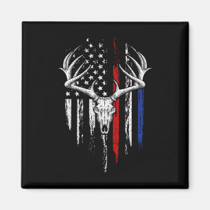 Imã Caça com Arco Bandeira Americana EUA Arco Veado Br