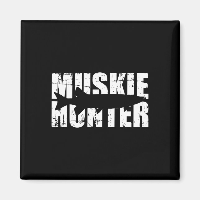 Imã Caça de Muskie Pesca  (Frente)