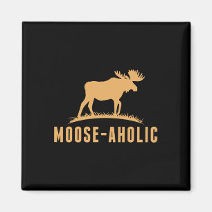 Imã Caça Engraçada Mulheres Moso-Atólicas Homens Moose
