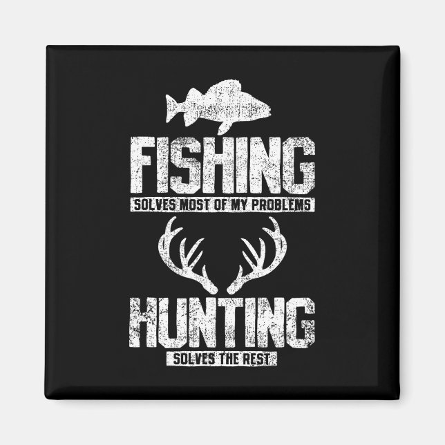 Imã Caça Pesca  (Frente)