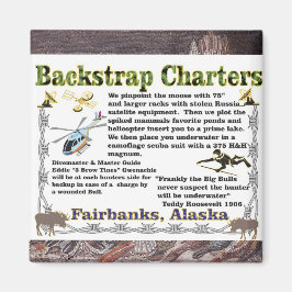 Imã Caça subaquática de alce da Backstrap Charters